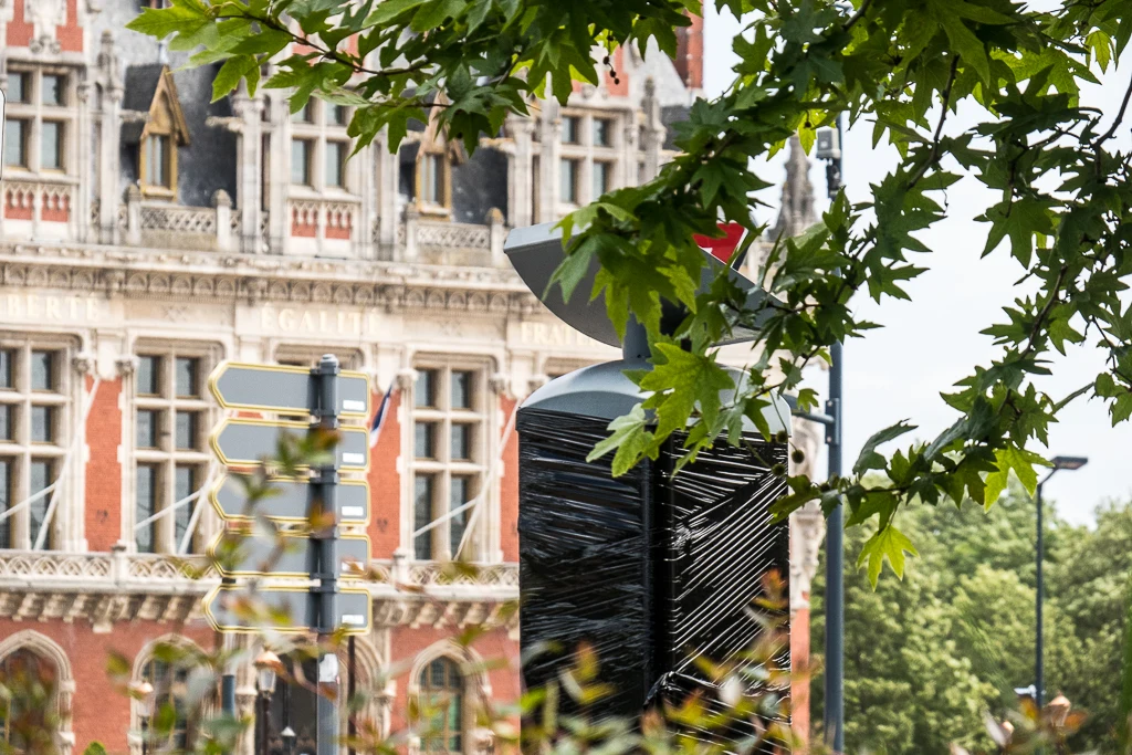 Les horodateurs ont été emmaillotés 