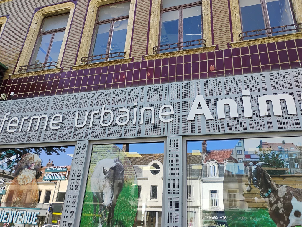 L'ancienne façade du journal Nord-Littoral