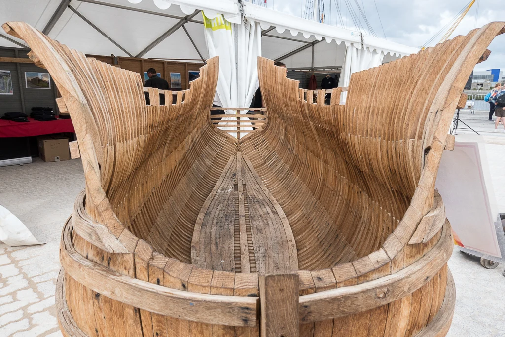 Maquette d'un drakar viking