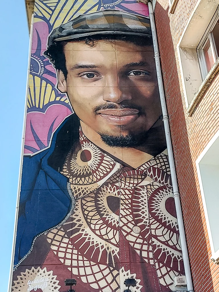 Sur le pont de la gare SNCF