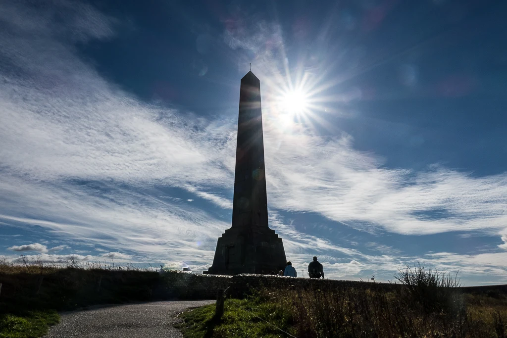 L'obélisque du Dover Patrol du Cap Blanc-Nez
