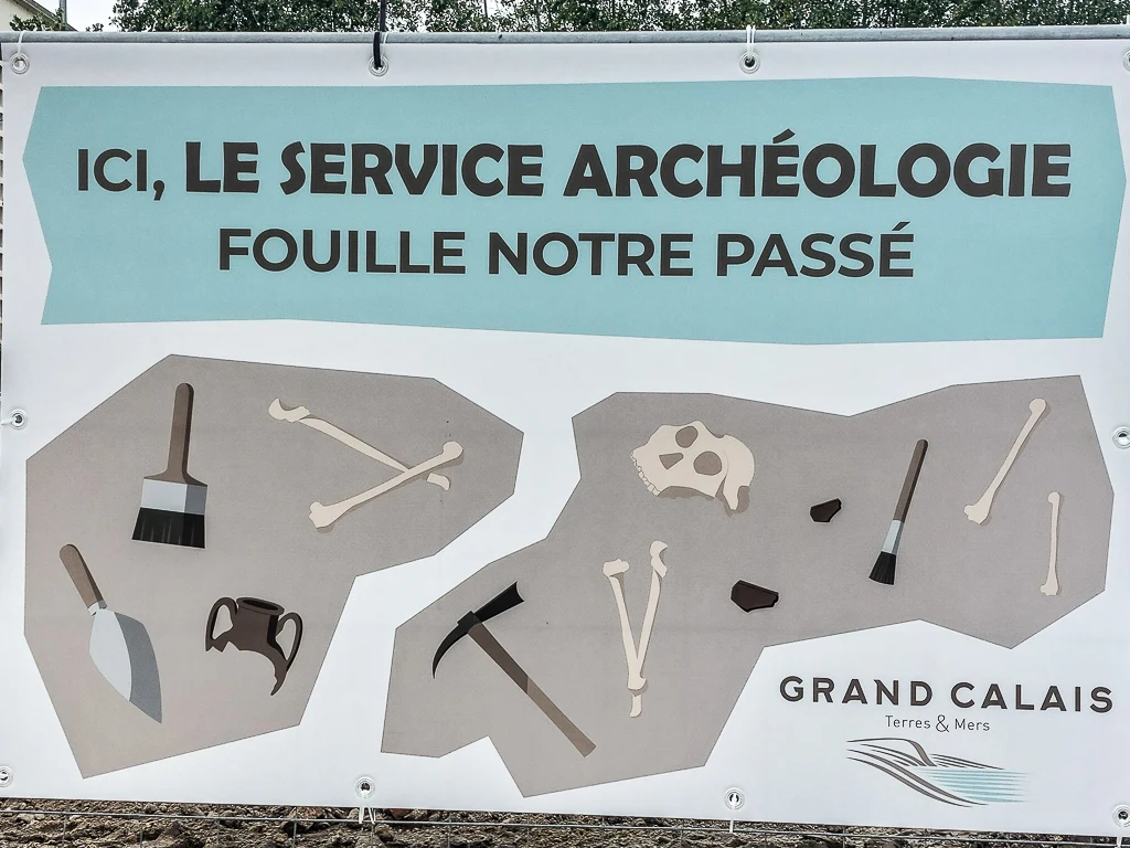 Le service archéologique de Calais