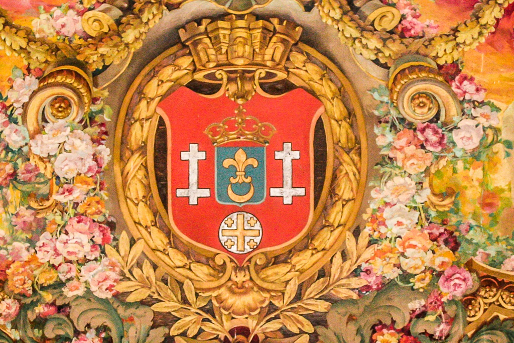 Les armoiries de la ville de Calais: oeuvre d'art