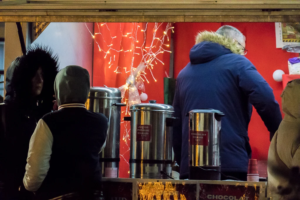 Vins chauds avec modération