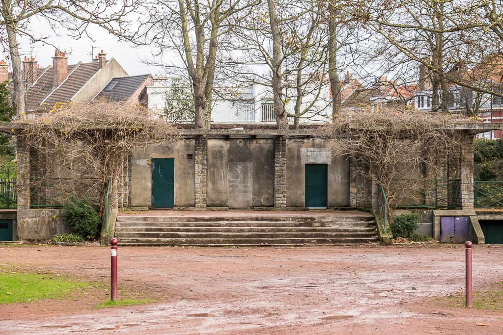 L'ancien kiosque aux concerts dominicales