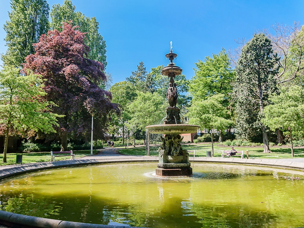 La fontaine du parc Saint-Pierre de Calais