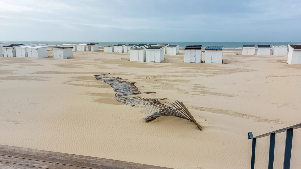 Le trait de côte se modifie en France