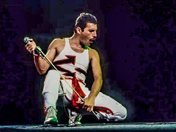 Freddie Mercury via Queen's Twitter