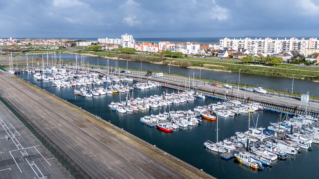 Le port de plaisance du bassin Ouest de Calais
