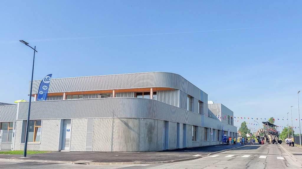 Le nouveau bâtiment de l'association Espacce Fort