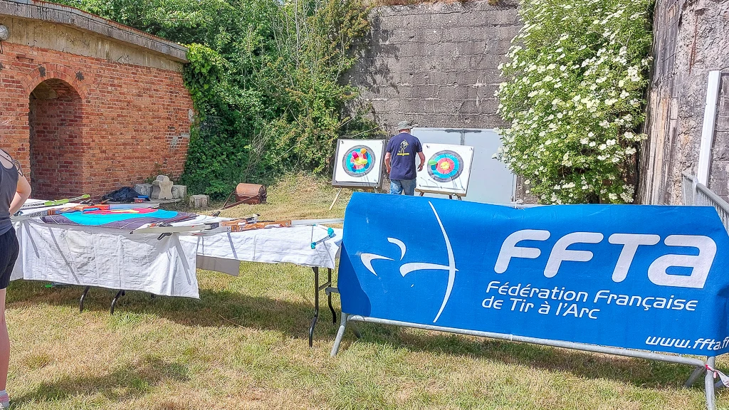La F.F.T.A à Animation Sport Nature au Fort-Nieulay