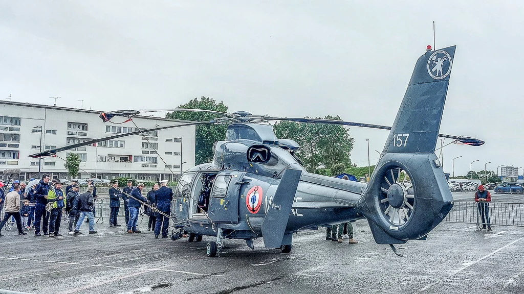 L'hélicoptère F35 de la Marine
