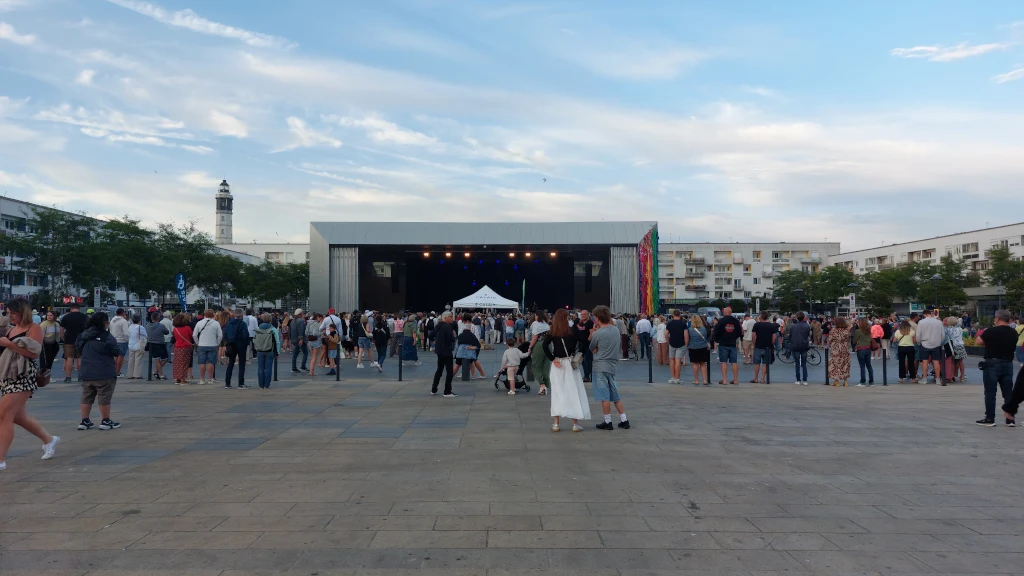 Un concert qui tombe à l'eau, sans pluie