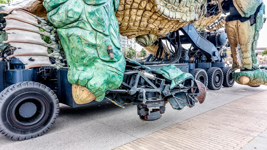 Le Dragon de Calais qui traîne la patte