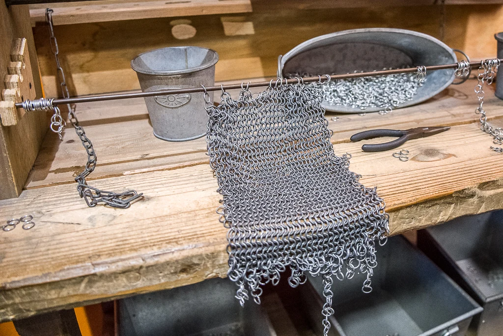 Fabrication des cotes de maille