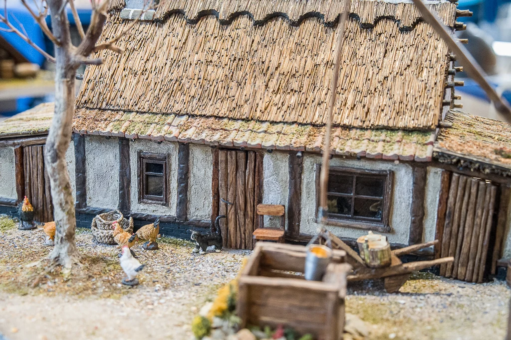 Réplique d'une maison campagnarde